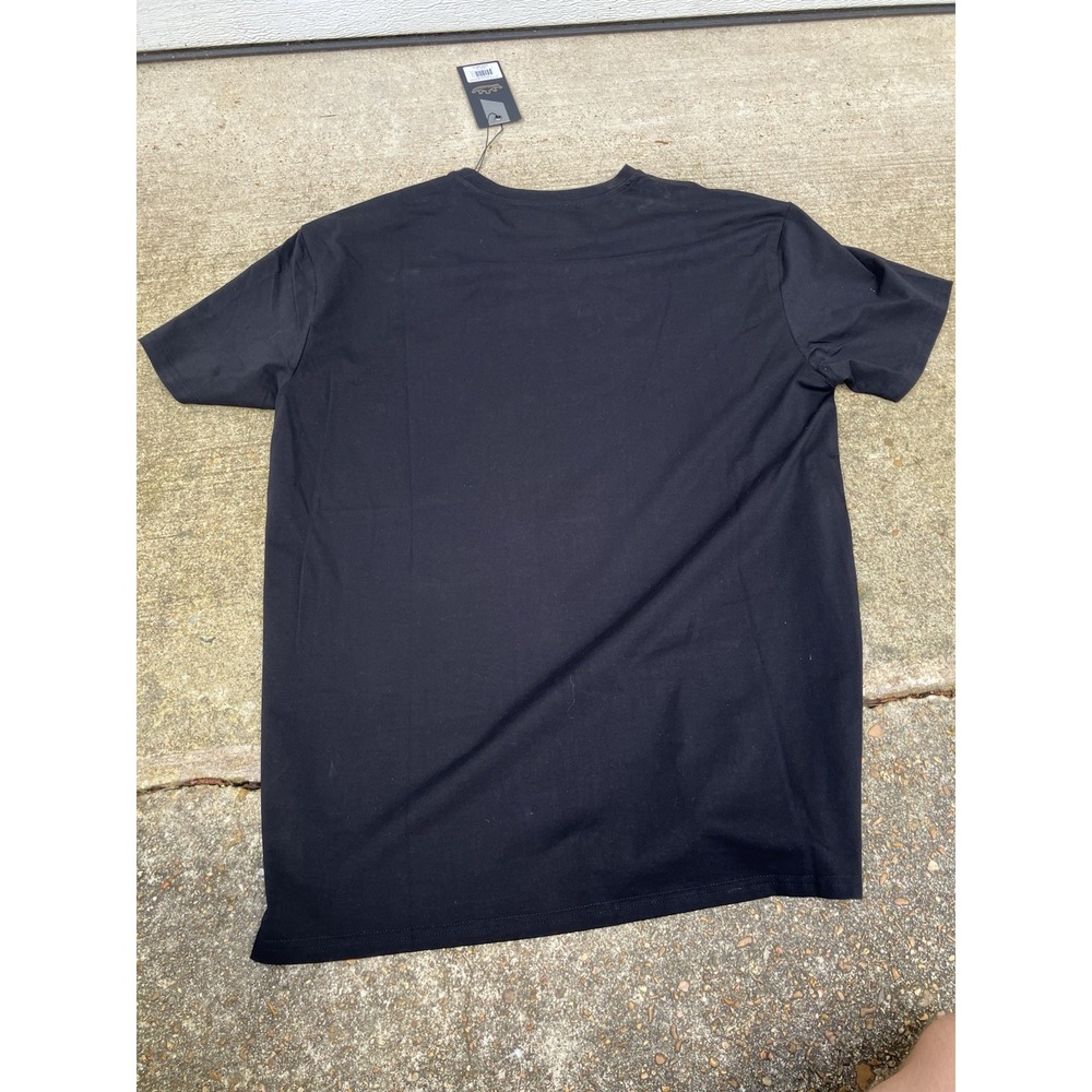 NWT Heads or Tails Men's RhineStone Studded T-Shirt Bear Black Green XL $68 Rare - Picture 6 of 8